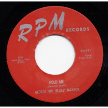 GEORGE JACKSON "HOLD ME" / CONNIE MAC BOOKER "LOVE ME PRETTY BABY" 7"