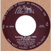 PHILLIP WALKER "HELLO MY DARLING/ PLAYING IN THE PARK" 7"