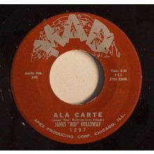 James "Red" Holloway "A La Carte/Simple Steps" 7"