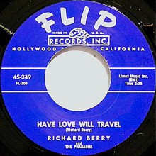 RICHARD BERRY "LOUIE LOUIE / HAVE LOVE WILL TRAVEL" 7"