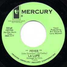 LA LUPE "FEVER/ OOOH" 7"