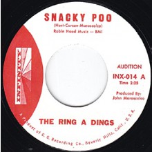 RING A DINGS "SNACKY POO PTS 1 & 2" 7"