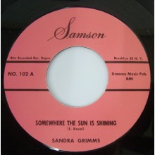 SANDRA GRIMMS "HALLELUJAH R'N'R" 7"