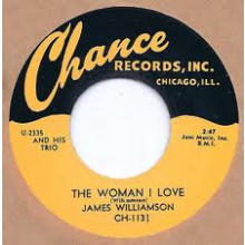 JAMES WILLIAMSON "THE WOMAN I LOVE/HOMESICK" 7"