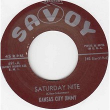 Kansas City Jimmy ‎"Saturday Nite/Cheatin' Women" 7"