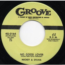 MICKEY & SYLVIA "NO GOOD LOVER/WALKIN IN THE RAIN" 7"