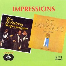 IMPRESSIONS "THE FABULOUS IMPRESSESIONS/ WE'RE WINNER" CD