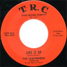 SUNDOWNERS "LIVE IT UP" 7"