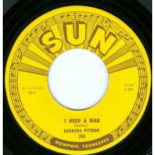 BARBARA PITMAN "I Need A Man / No Matter Who's To Blame" 7"