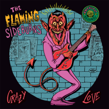 FLAMING SIDEBURNS "Crazy Love" 7″