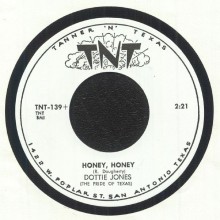 DOTTIE JONES "HONEY, HONEY / LET NOT TEMPTATION" 7"