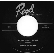 DENNIS MCMILLON "GOIN’ BACK HOME/ POOR LITTLE ANGEL GIRL" 7"