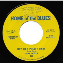 DAVE DIXON "HEY HEY PRETTY BABY / YOU SATISFY" 7"