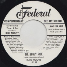 RUDY MOORE "BUGGY RIDE /  RING A-LING DONG" 7"