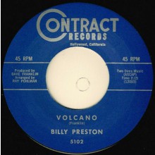 BILLY PRESTON "VOLCANO / YOUNG HEARTACHES" 7"