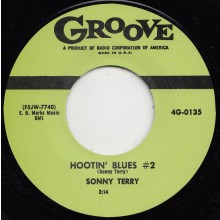 SONNY TERRY "HOOTIN’ BLUES #2 / RIDE AND ROLL" 7"