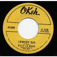 BILLY LAMONT "COUNTRY BOY / CAN'T MAKE IT BY MYSELF" 7"