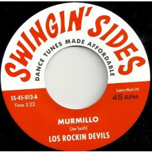 LOS ROCKIN DEVILS "Murmillo (Hush)" / BLUE GIN "Light Blue" 7"